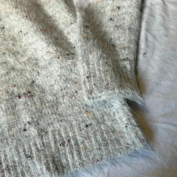 Lou & Grey for LOFT Ladies Speckled Confetti Cowl Neck Soft Sweater S - Picture 5 of 6